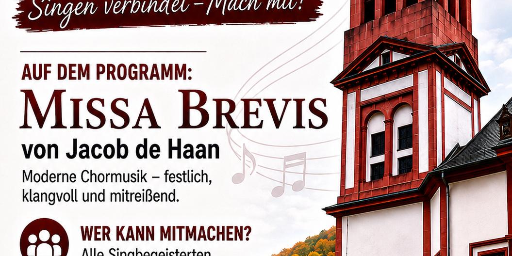 26 Wallhausen Projektchor Kirmes Plakat