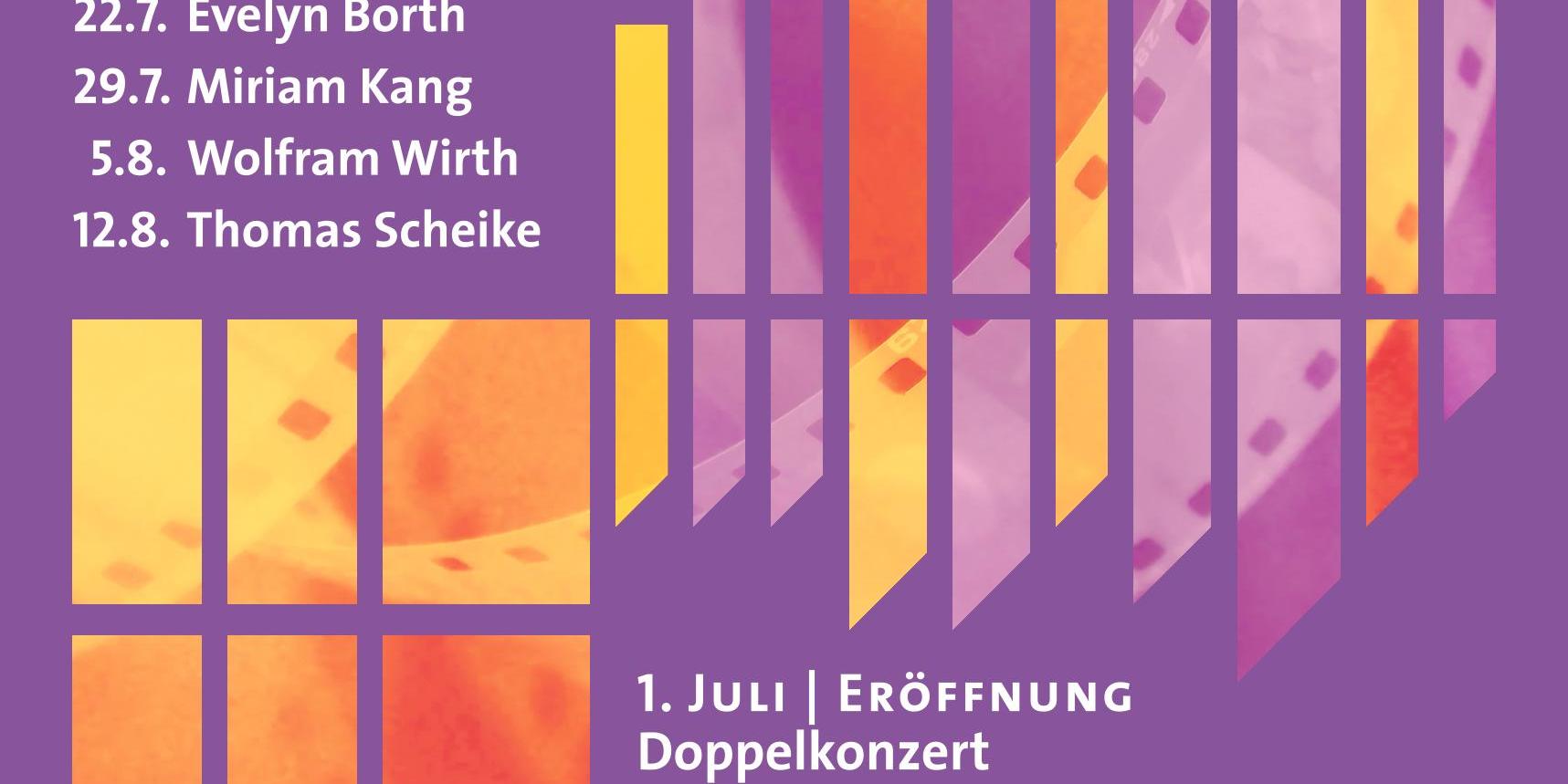 Plakat Mittwochsmusiken 2026