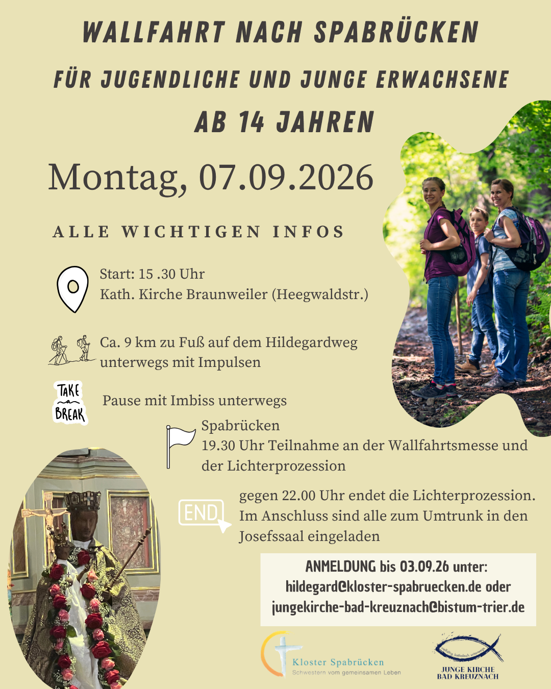 Wallfahrt für Junge Leute 2026